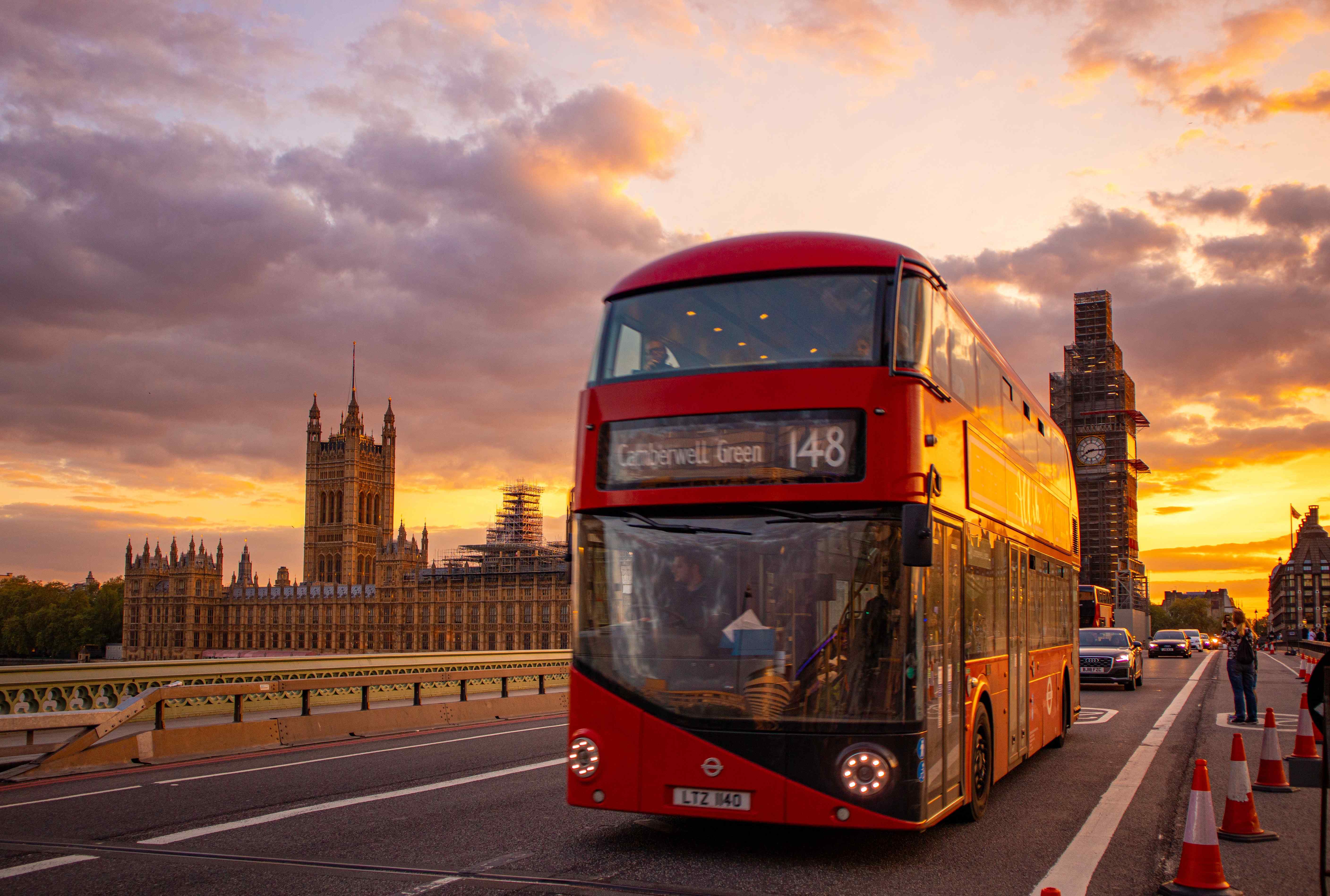 The Red Bus transport strike London